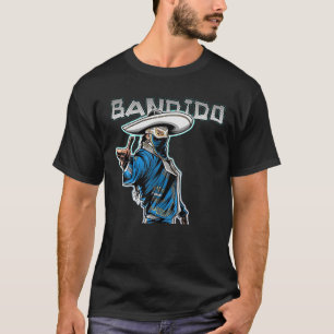 Feel-Bläck Bandido Bandit Lucha Libre Mexican Pro  T Shirt