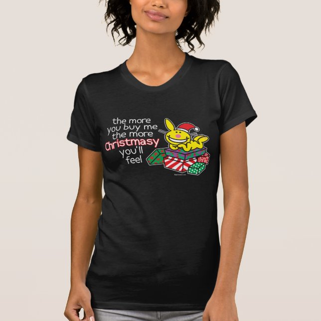 Feel Christmasy Tee Shirt (Framsida)
