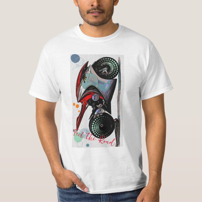 Feel de Road T Shirt (Framsida)