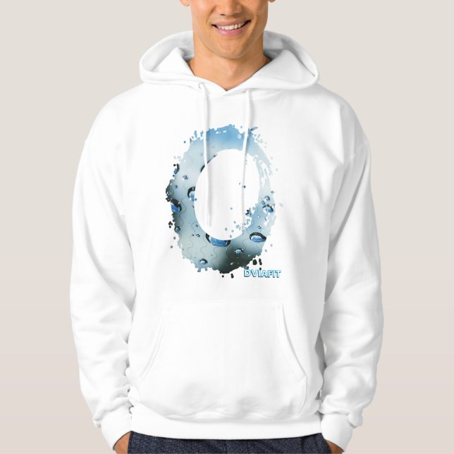 FEEL FRESH Männer T-Shirt Hoodie (Framsida)