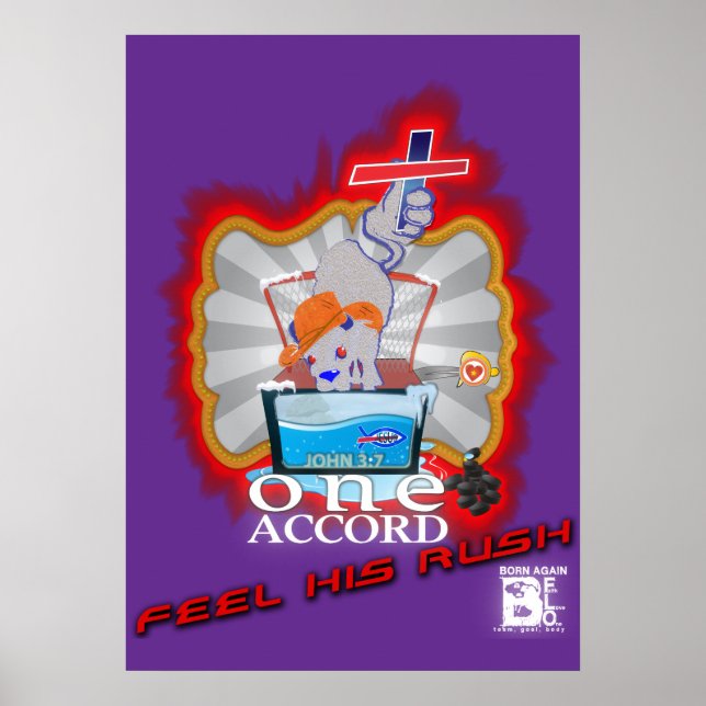 FEEL HANS RUSH POSTER (Framsidan)