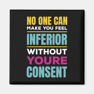 Feel Inferior Eleanor Roosevelt Women's Högers Mag Magnet