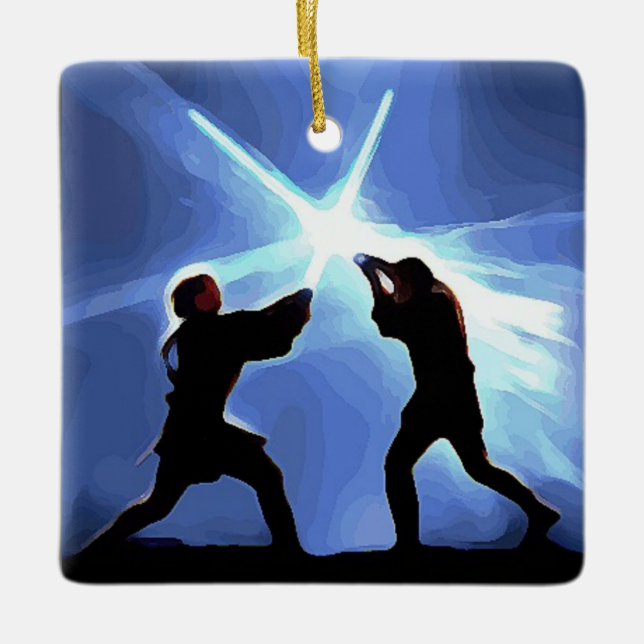 Feel the Force Julgransprydnad Keramik (Framsida)