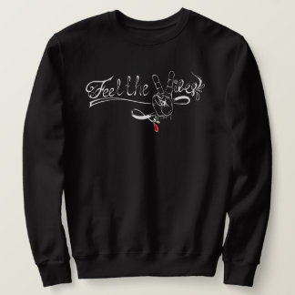 Feel the Vibes Logo Longsleeve T-Shirt Lång Ärmad Tröja