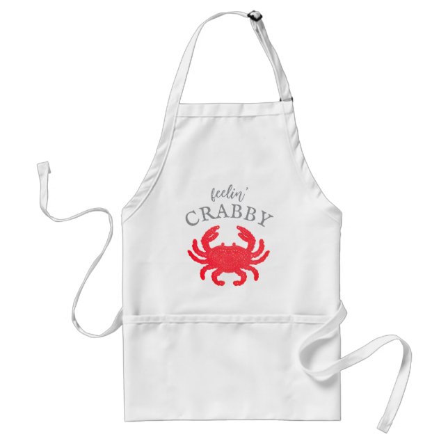 Feelin Crabby Apron Förkläde (Framsidan)