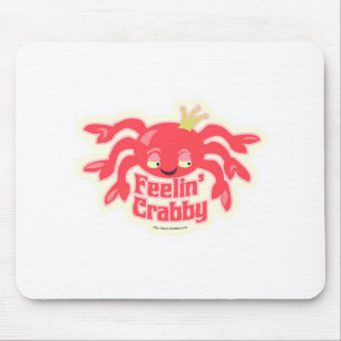 Feelin Crabby gullig krabba Musmatta