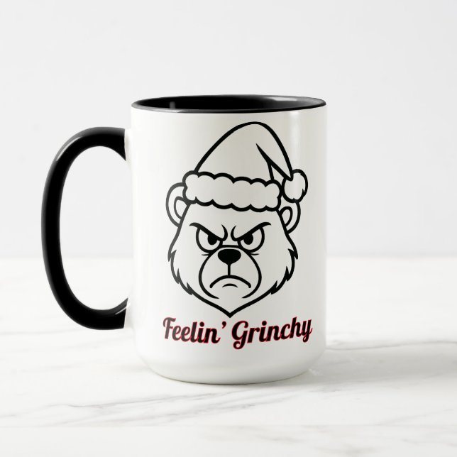 Feelin Grinchy Mugg (Vänster)