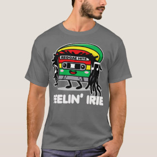 Feelin Irie Cassette Tape Kawaii Reggae T Shirt