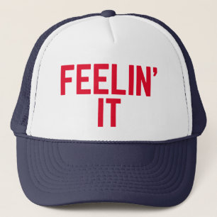 FEELIN IT-roligtens slogan truckerkeps