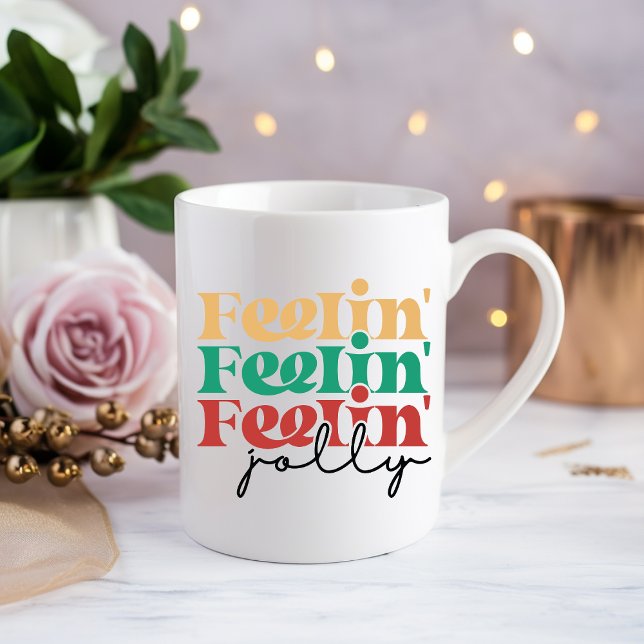 Feelin' Jolly Coffee Mugg (Skapare uppladdad)