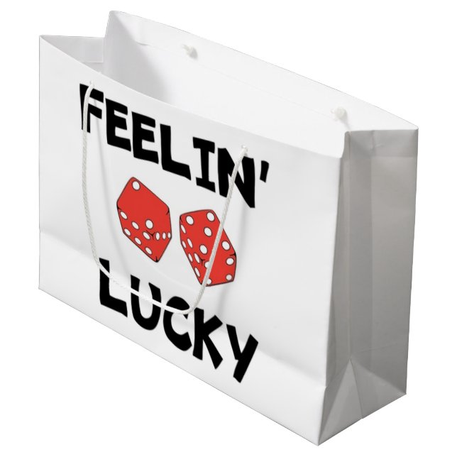 "FEELIN' LUCKY DICE" (Framsidan Vinklad)