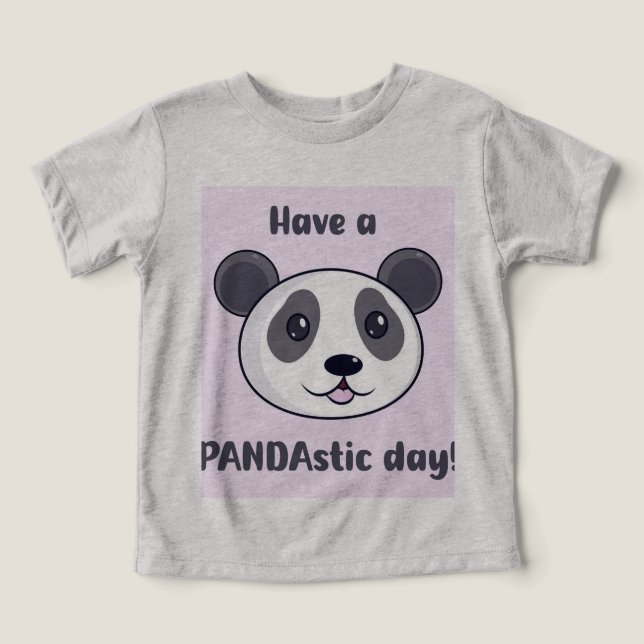 Feelin’ Pandastic Today! T Shirt (Design Framsida)