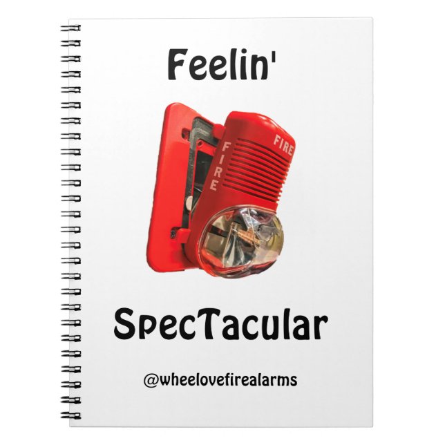 Feelin SpecTacular Anteckningsbok (Framsidan)