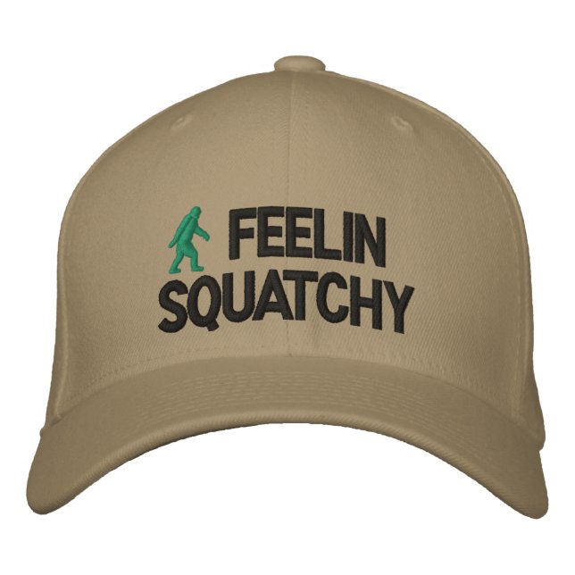 Feelin Squatchy Broderad Keps (Framsida)