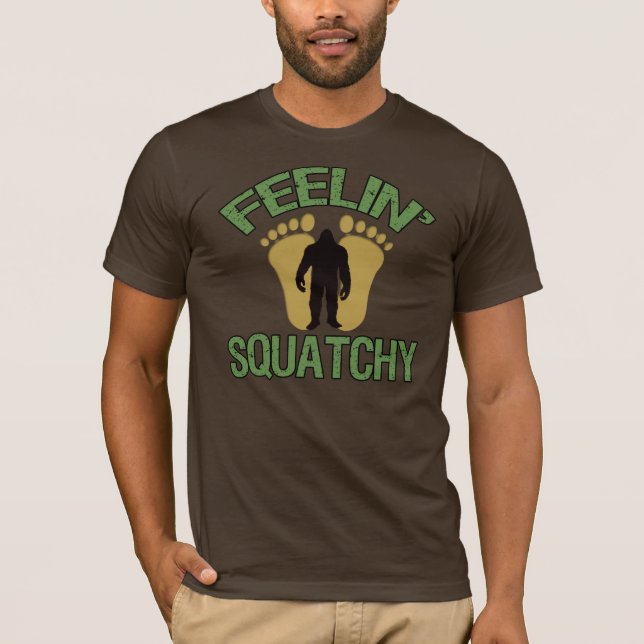 Feelin Squatchy T-shirt (Framsida)