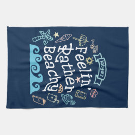 Feelin' tillfogar snarlika Beachy din kända Sassy Kökshandduk