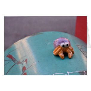 Feelin'Crabby Crab NYC Urban Street Photography Hälsningskort