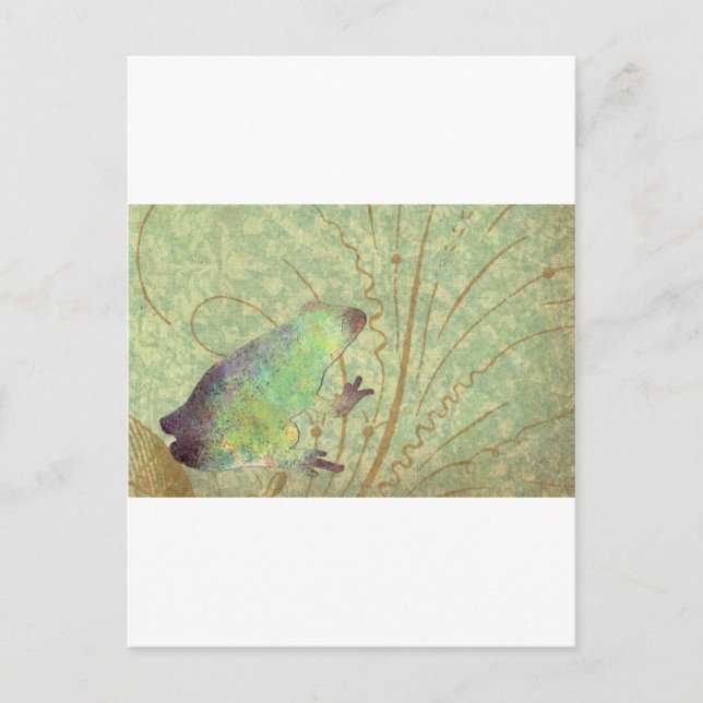 Feelin'Froggy Vykort (Framsida)