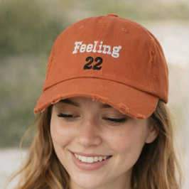 Feeling (22)personalized  Embroidered Baseball Cap Broderad Keps