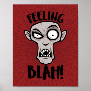 Feeling Blah Nosferatu Vampire Poster
