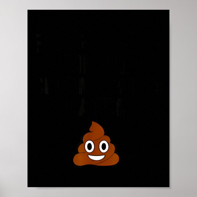 Feeling Cute Might My Pants Later Funny Saying Quo Poster (Framsidan)