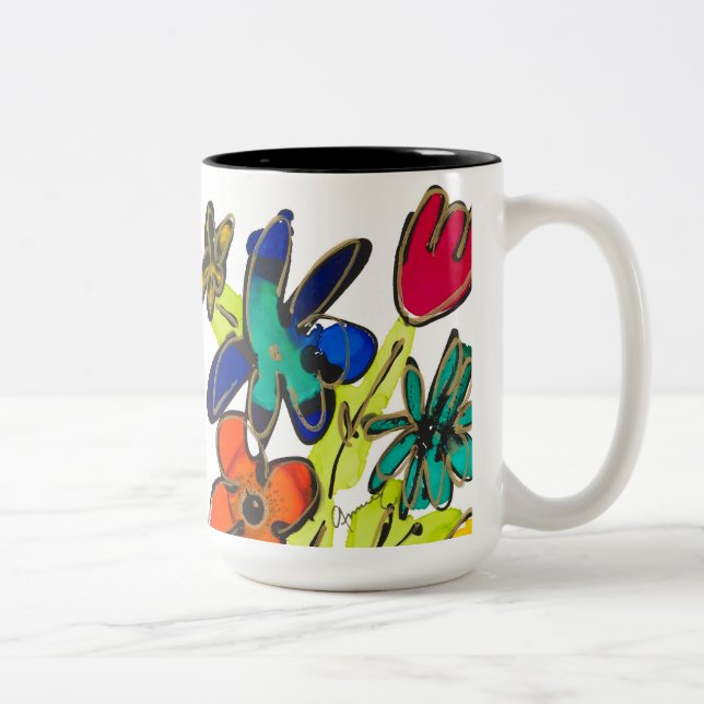 Feeling Groovy Coffee Mugg (Höger)