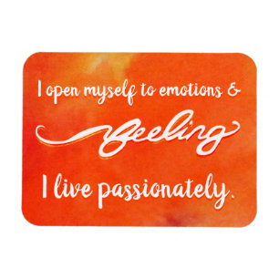 "Feeling" Orange Sacral Chakra Ord Magnets Magnet