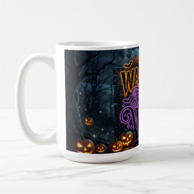 Feeling Witchy Mug – Spooky Coffee Cup Kaffemugg (Vänster)
