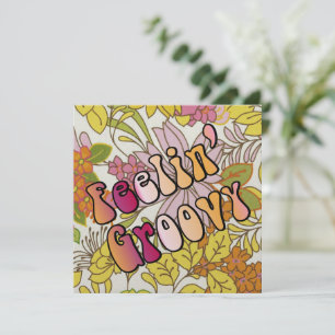 Feelin'Groovy Inbjudningar