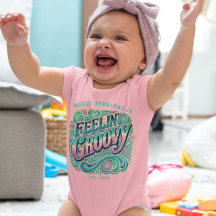 Feelin'Groovy Retro 70-talets Vintage Psychedelic