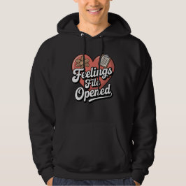 Feelings File Opened | Therapy Culture Mood Hoodie