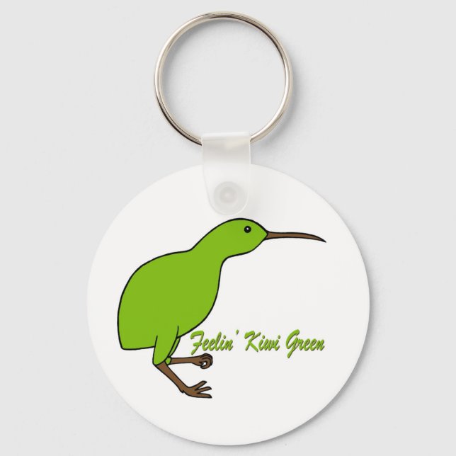 Feelin'Kiwi Grönt Nyckelring (Framsida)