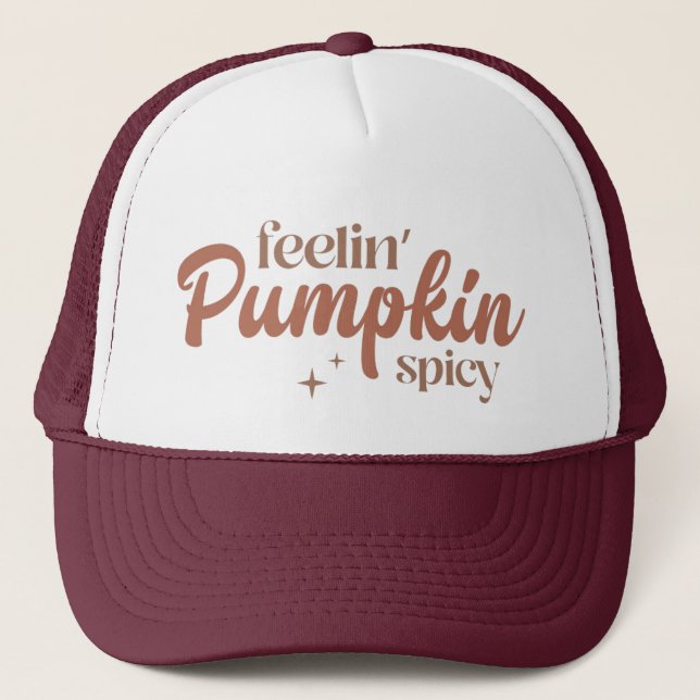 Feelin'Pumpkin Spicy Keps (Framsida)
