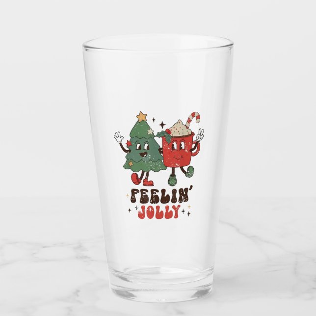 Feelin's Jolly Jul Hett Cacoa Groovy Jul Glaskopp (Framsida)