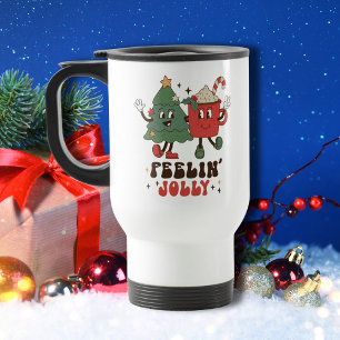Feelin's Jolly Juli Helgdagar Funny Retro Resemugg