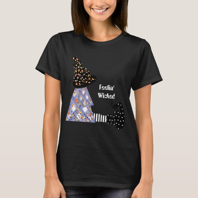 Feelin'Wicked Witch T Shirt (Framsida)