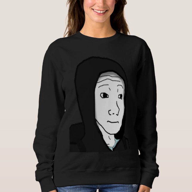 Feels Guy Wojak Meme Doomer  1 T Shirt (Framsida)