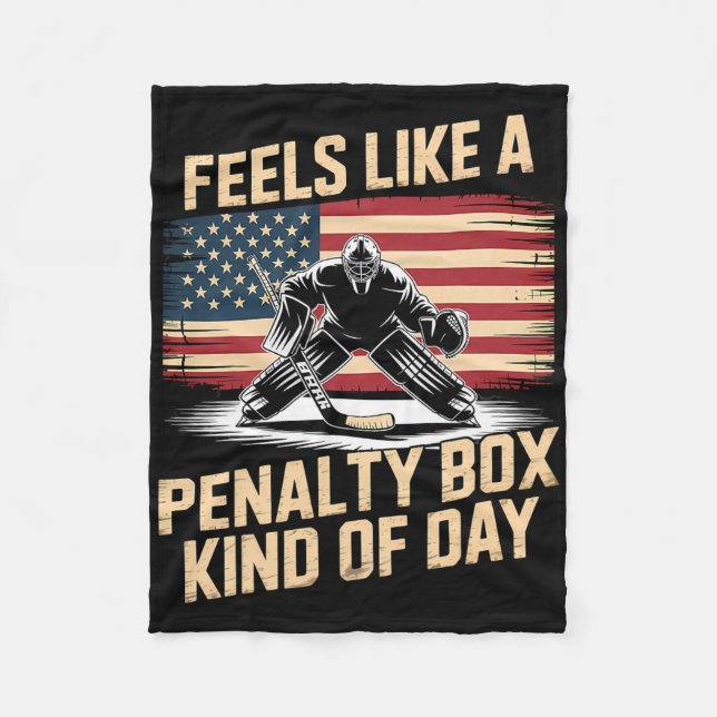 Feels Like A Penalty Box Kind Of Day _55  Fleecefilt (Framsidan)