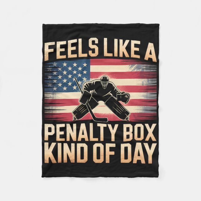 Feels Like A Penalty Box Kind Of Day _7  Fleecefilt (Framsidan)