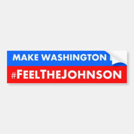 #feelthejohnson Gary Johnson 2016 Bildekal
