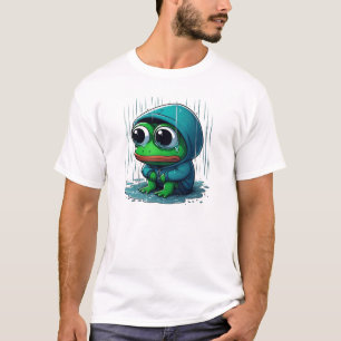 Feelz Frog - Ledsen Aesthetic Meme Art T Shirt