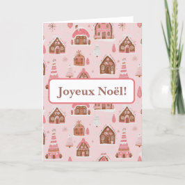 Féerie Gourmande Noël avec texte personnalisable Helgkort