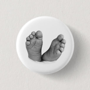 Feet-knapp för baby knapp
