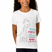 Feet på Ground Girls Bra Jersey T-Shirt