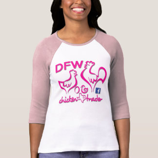 Feg affärsman för DFW/rosa diagram Tee