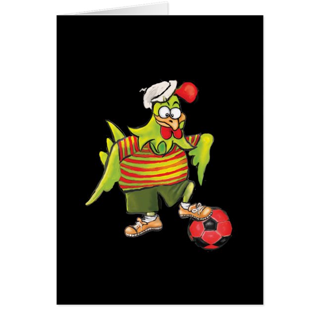 ** Feg fotboll ** Hälsningskort (Framsidan)