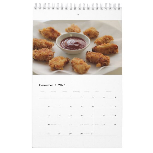 Feg klumpkalender 2018 kalender (Dec 2026)