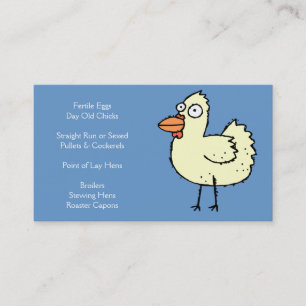 Feg lantgård - chickar, Pullets, gödkycklingar & Visitkort