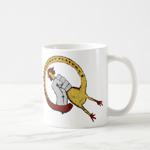 Feg spelaremugg för gummi kaffemugg