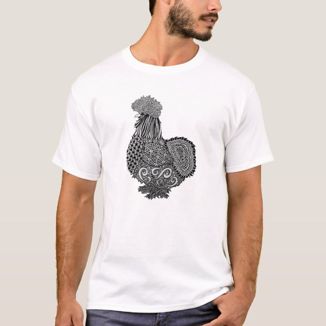 feg t skjorta för silkie t shirt (Framsida)